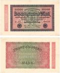 20 000 Mark 1923 Duitsland Zwanzigtausend Mark (reichsban...