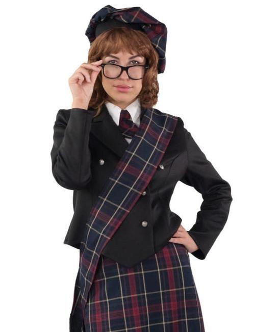 Schots Scuba Jasje Zwart Dames, Kleding | Dames, Carnavalskleding en Feestkleding, Nieuw, Ophalen of Verzenden