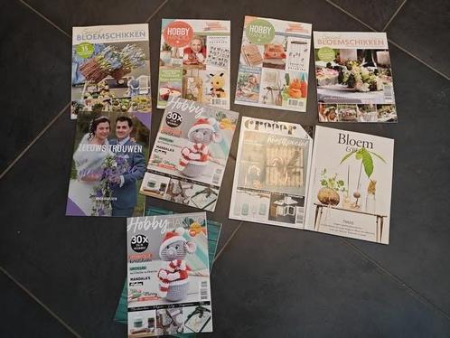 Tijdschriften bloemschikken en zeeuws trouwen restpartij set, Huis en Inrichting, Woonaccessoires | Kunstplanten en Kunstbloemen