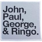 The Beatles John, Paul, George & Ringo Patch officiële merch, Verzamelen, Muziek, Artiesten en Beroemdheden, Nieuw, Ophalen of Verzenden