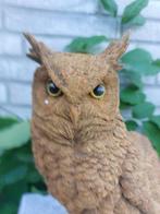 Beeld, large owl - 27 cm - polyresin, Antiek en Kunst