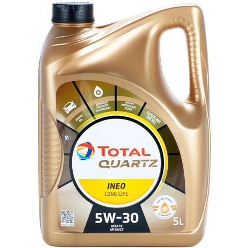 Total Quartz 5W30 INEO LongLife (5L) 213819 VW 504 00/507..., Auto-onderdelen, Motor en Toebehoren, Nieuw, Ophalen of Verzenden