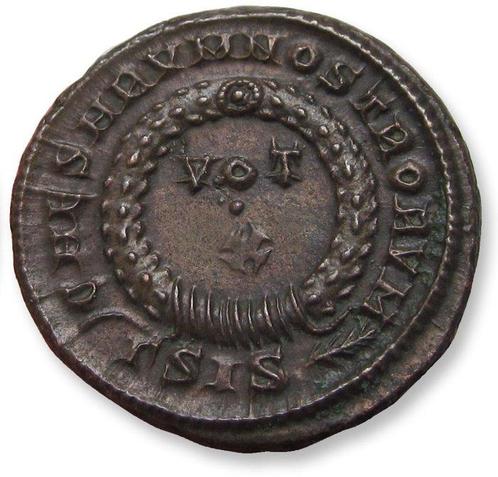 Romeinse Rijk. Constantine II as Caesar. Follis Siscia mint,, Postzegels en Munten, Munten | Europa | Niet-Euromunten