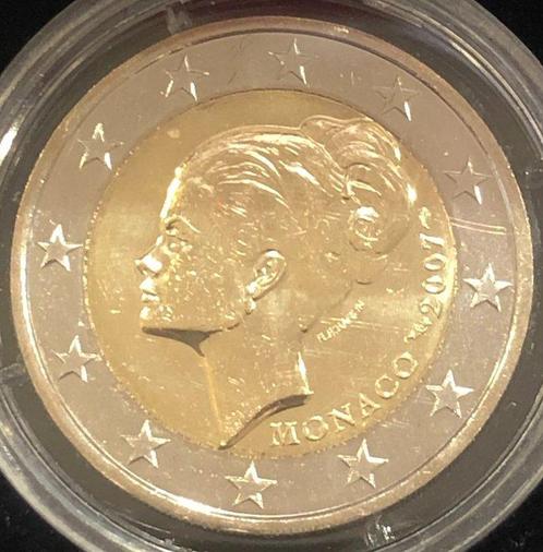 Monaco. 2 Euro 2007 Grace Kelly, Postzegels en Munten, Munten | Europa | Euromunten