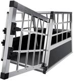 2dekans | Aluminium hondentransportbox - M, Dieren en Toebehoren, Ophalen of Verzenden, Zo goed als nieuw