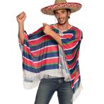 Mexicaanse Poncho Deluxe M/L, Nieuw, Verzenden