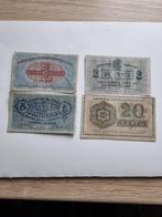 Litouwen. - 1, 2, 5, 20 centu 1922 - Pick 7a, 8a, 9a, 11a
