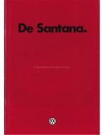 1982 VOLKSWAGEN SANTANA BROCHURE NEDERLANDS, Boeken, Auto's | Folders en Tijdschriften, Nieuw, Volkswagen, Author
