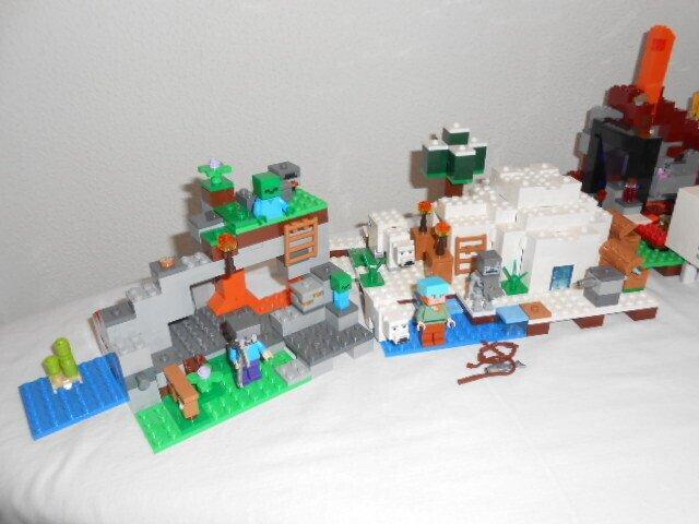 Lego Set - Minecraft - Minecraft sets 21143 21144 21145, Kinderen en Baby's, Speelgoed | Duplo en Lego