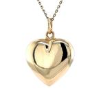 Gouden vintage hart hanger met opaal 14 krt, Sieraden, Tassen en Uiterlijk, Kettinghangers, Ophalen of Verzenden, Nieuw