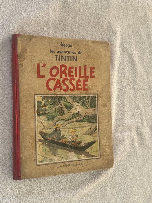Tintin T6 - LOreille Cassée N&B (A2) - C - 1 Album - Eerste, Boeken, Stripboeken
