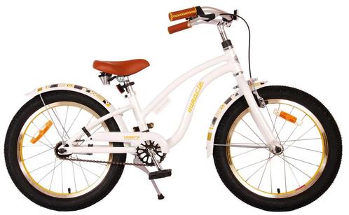 Volare Miracle Cruiser Kinderfiets - Meisjes - 18 inch - Wit, Fietsen en Brommers, Fietsen | Meisjes, 18 inch, Nieuw, Verzenden