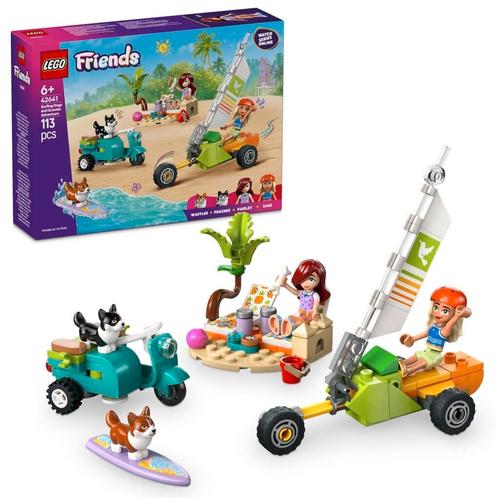 LEGO Friends 42641 Surf- en Scooterplezier met de Honden, Kinderen en Baby's, Speelgoed | Duplo en Lego, Nieuw, Verzenden