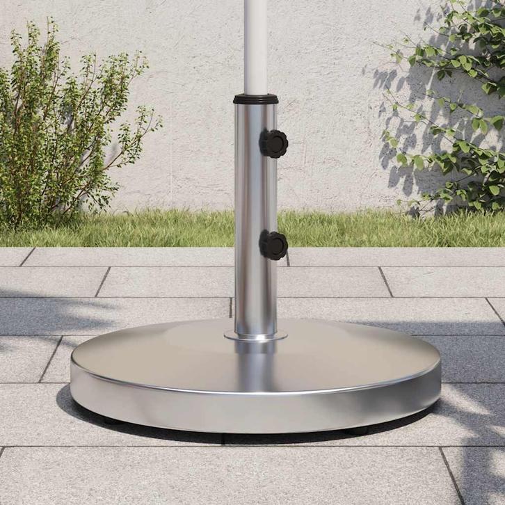 vidaXL Parasolvoet voor stokken van Ø32/38/48 mm 25 kg rond, Tuin en Terras, Parasols, Parasolvoet, Nieuw, Verzenden