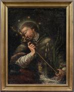 Italian school (XVIII) - Saint John of Nepomuk, Antiek en Kunst, Kunst | Schilderijen | Klassiek