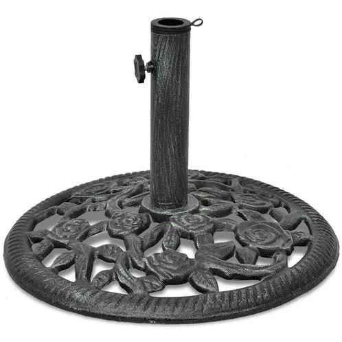 Parasolvoet Gietijzer 12kg - Retourdeal - Perfect voor ba..., Tuin en Terras, Parasols, Nieuw, Parasolvoet, Ophalen of Verzenden