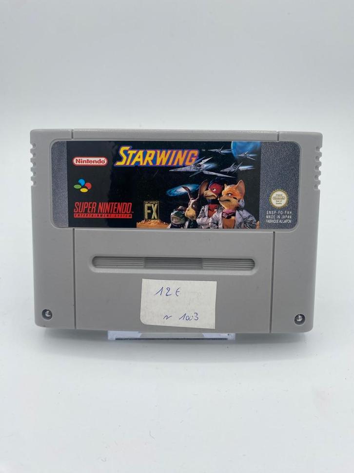 *USED* Starwing / SNES, Spelcomputers en Games, Games | Nintendo Super NES, Gebruikt, Verzenden