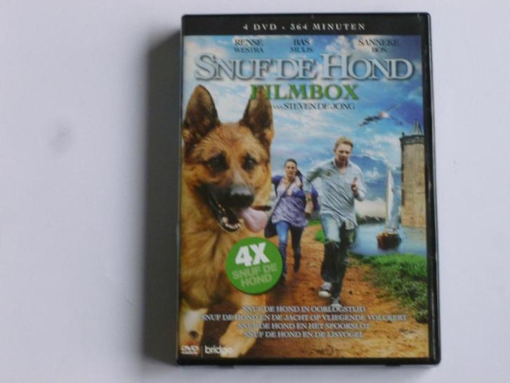 Snuf de Hond - Steven de Jong / Filmbox (4 DVD), Cd's en Dvd's, Cd's | Kinderen en Jeugd, Zo goed als nieuw, Verzenden