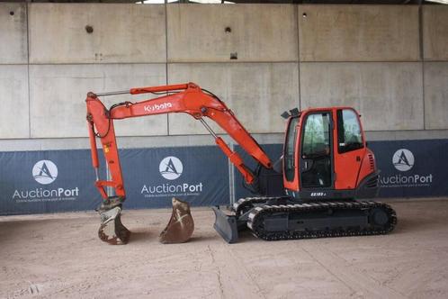 Veiling: Rupsgraafmachine Kubota KX185-3 Diesel, Zakelijke goederen, Machines en Bouw | Kranen en Graafmachines, Graafmachine