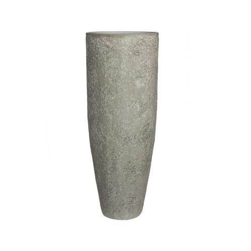 Plantenbak Dax - Wit Ø46 x (H)118 cm - Ø46 x (H)118 cm, Tuin en Terras, Planten | Tuinplanten, Ophalen of Verzenden