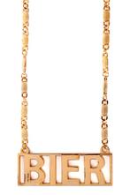 Bier Ketting Goud, Verzenden, Nieuw