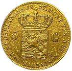 Gouden vijfje Willem I 1827b (ZFR+) (1.381.553 oplage), Postzegels en Munten, Munten | Nederland, Verzenden, Koning Willem I, Losse munt