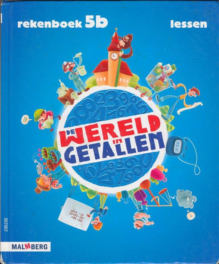 De wereld in Getallen versie 4 Aktiepakket 4-delig 5B (zie o, Boeken, Schoolboeken, Nieuw, Verzenden