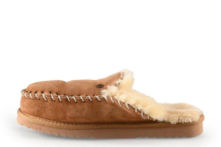 Warmbat Pantoffels in maat 41 Cognac, Kleding | Heren, Schoenen, Overige kleuren, Gedragen, Pantoffels of Sloffen, Verzenden