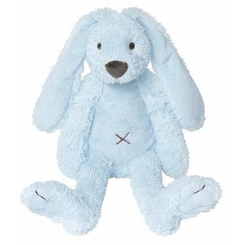 Happy Horse blauw pluche konijn knuffel Richie - Knuffel k.., Kinderen en Baby's, Speelgoed | Knuffels en Pluche, Ophalen of Verzenden