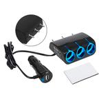 BLOW Auto Sigarettenaansteker Splitter - 3x Socket + 1x USB, Verzenden, Nieuw