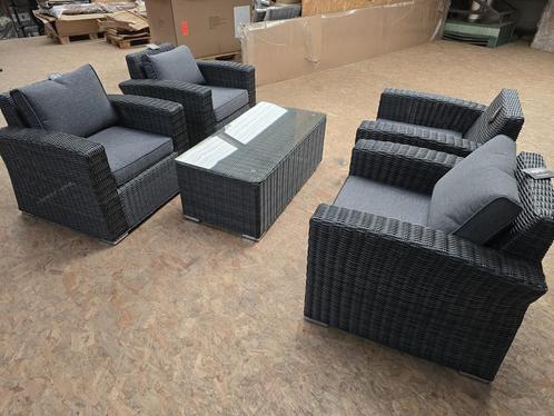 Showroommodel Mambo stoel-stoel XL loungeset 5-delig, Tuin en Terras, Tuinsets en Loungesets, Nieuw, Ophalen of Verzenden