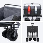 2dekans | LifeGoods Bolderkar - Opvouwbaar - tot 80KG - 94L, Tuin en Terras, Ophalen of Verzenden, Zo goed als nieuw, LifeGoods