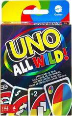Uno All Wild | Mattel - Kaartspellen, Hobby en Vrije tijd, Gezelschapsspellen | Kaartspellen, Nieuw, Verzenden