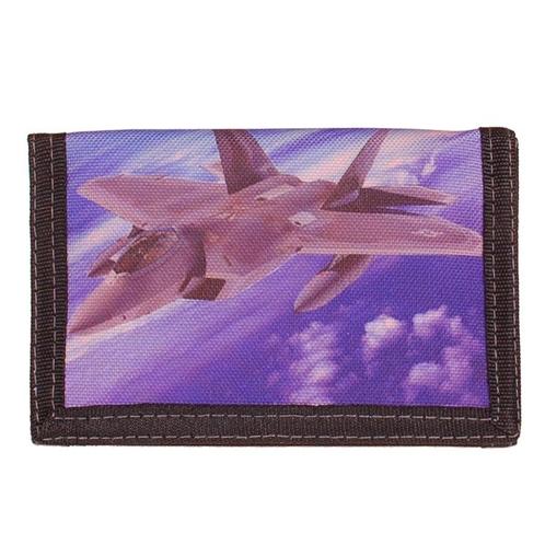 Portemonnee Jongens - F-22 Raptor - USAF Lockheed Martin Jac, Sieraden, Tassen en Uiterlijk, Portemonnees, Blauw, Nieuw, Ophalen of Verzenden