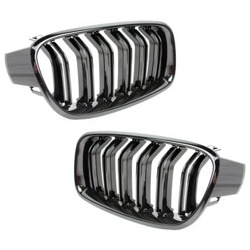 Nieren grill M3-Look | BMW 3-serie 2012-2015 4-deurs sedan ( beschikbaar voor biedingen