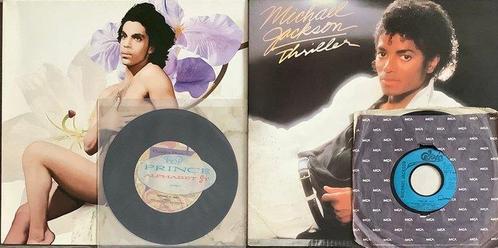 Michael Jackson, Prince - Thriller + Lovesexy + 2 Singles &, Cd's en Dvd's, Vinyl Singles