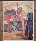 MANARA - CALENDARIO POSTER DIGI CAR ANNO 1996 DISEGNATO DA