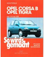 1993 - 2000 OPEL CORSA B | TIGRA BENZINE | DIESEL VRAAGBAAK, Auto diversen, Handleidingen en Instructieboekjes