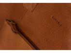 Burkely Evelyn - Laptopbag 15,6 inch - Hunter Leer - Cognac, Sieraden, Tassen en Uiterlijk, Tassen | Schoudertassen, Verzenden