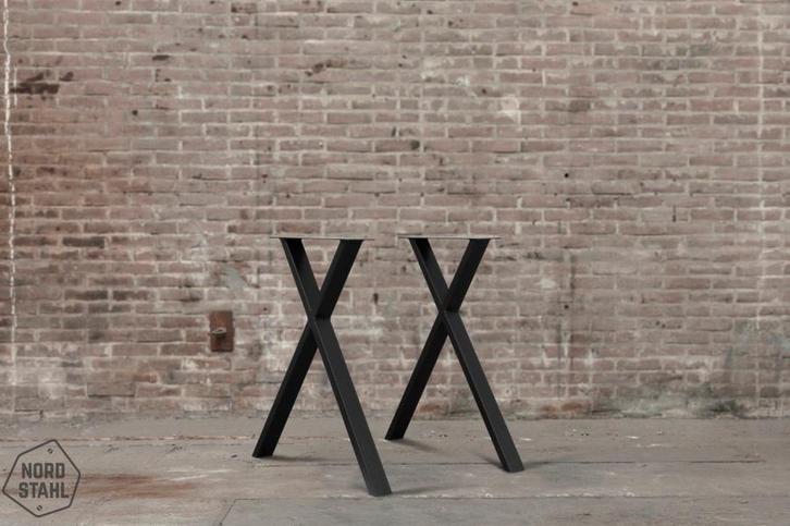 Nordstahl X leg Small Uneven, Huis en Inrichting, Tafelonderdelen, Nieuw, Verzenden