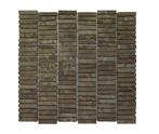 Mozaiek Parquet 1x4.8 30x30 cm Marmer Moccacino (Prijs per, Nieuw, Overige materialen, Overige typen, Ophalen of Verzenden