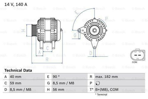 Dynamo / Alternator AUDI A4 B8,Avant,Allroad (2.7 TDI,3..., Auto-onderdelen, Motor en Toebehoren, Nieuw, Ophalen of Verzenden