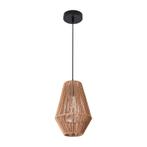 lux.pro Hanglamp Newtownabbey 160x20 cm E27 beige, Huis en Inrichting, Lampen | Hanglampen, Nieuw, Verzenden