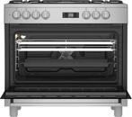 Beko Pro GF15320DXNS Fornuis 90 cm Gas/Elektrisch 5 pits, Witgoed en Apparatuur, Fornuizen, 60 cm of meer, Nieuw, Ophalen of Verzenden