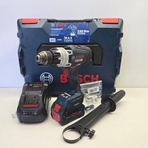 Bosch Bi-Turbo GSR 18V-150 C Schroefboormachine Incl. Pro..., Doe-het-zelf en Verbouw, Gereedschap | Boormachines, Nieuw, Ophalen of Verzenden