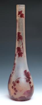 Een grote Franse glazen art nouveau vaas van Legras, Antiek en Kunst, Ophalen