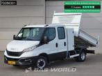 Iveco Daily 35C14 Open Laadbak met Kist Dubbel Cabine Dubbel, Auto's, Bestelauto's, Stof, Gebruikt, Euro 6, Iveco