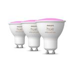 Philips Hue White and Color Ambience GU10 3-pack | ZigBee, Ophalen of Verzenden, Nieuw