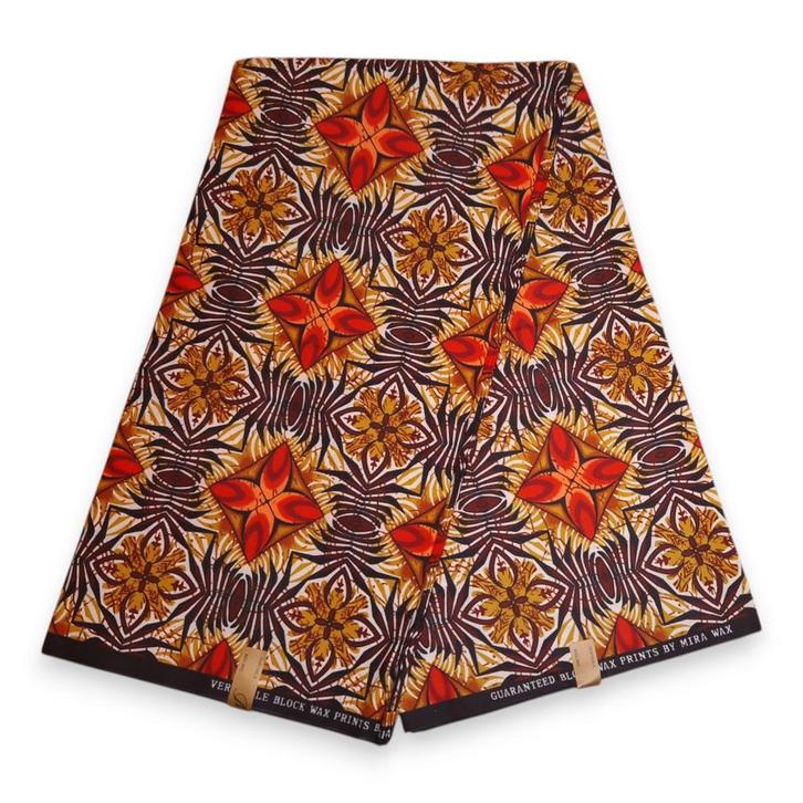 Afrikaanse stof - Tribal PO-5005 - Poly - 1 yard, Hobby en Vrije tijd, Stoffen en Lappen, Nieuw, Ophalen of Verzenden