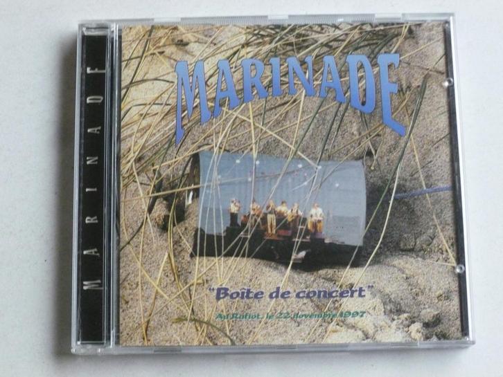 Marinade - Boite de Concert, Cd's en Dvd's, Cd's | Pop, Zo goed als nieuw, Verzenden